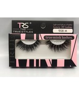 TRS TRUE MINK LASHES LUXURY 3D LASHES # 908 M LIGHT &amp; SOFT AS A FEATHER - $4.99