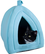 Cat House - Indoor Bed with Removable Foam Cushion - Pet Tent for Puppie... - $411.98 MXN