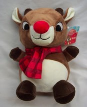 Extra Soft Rudolph The RED-NOSED Reindeer Island Of Misfit Toys 9" Plush Toy New - £15.79 GBP