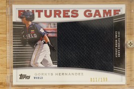 2010 Topps Baseball Pro Debut Futures Game Relics 11/199 Gorkys Hernande... - £6.66 GBP