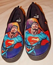 Men&#39;s Superman Shoes Size 8 Casual Loafers Canvas Slip on Figure Skate Sneakers - £24.98 GBP