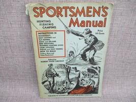 1935 Sportsmen&#39;s Manual Vintage Paperback Book Robert Page Lincoln - £11.13 GBP