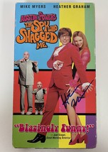 Heather Graham Signed Autographed &quot;Austin Powers The Spy Who Shagged Me&quot; VHS Mov - £31.92 GBP