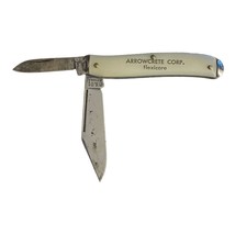 B&amp;B Pocket Knife Brown &amp; Bigelow St Paul USA Vintage Advertising Arrowcr... - $187.33 MXN
