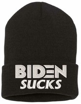 Political sucks Embroidered Winter Hat-Cuff or Beanie Style Trump 2024 - £19.22 GBP