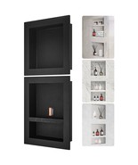 VEVOR Shower Niche Ready for Tile 16&quot; x 16&quot; &amp; 16&quot; x 20&quot;, Triple Shelf Or... - $125.99