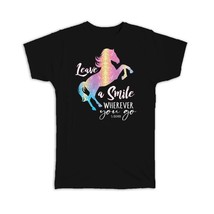 Rearing Horse Unicorn Colors : Gift T-Shirt Rainbow For Best Friend Smile Positi - £20.03 GBP