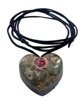 Rose Heart Orgone Talisman Love  Attraction Passion Sex Lust Green Avent... - £17.34 GBP