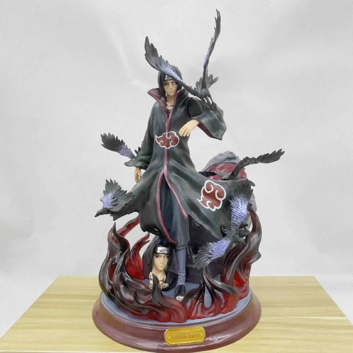 Naruto Shippuden GK Action Figure Anime Model Uzumaki Uchiha Itachi Akatsuki PVC - £28.72 GBP