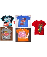 Disney Cars Lightning McQueen or Blaze Toddler Boys Various T-Shirts &amp; S... - £8.94 GBP