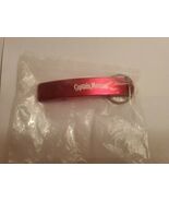 Captain Morgan Rum Bottle Opener Key Ring, Red, New Sealed - $109.89 MXN