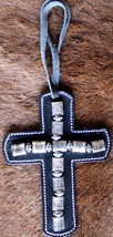 4&quot; Western Riding Barrel Horse Saddle Leather Cross Tie  9664 - $182.12 MXN