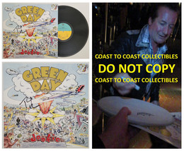 Tre Cool signed Green Day Dookie album vinyl record COA exact proof autographed - £272.65 GBP