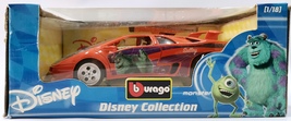 Diecast Car 1/18 Bburago Disney Monsters Inc Sulley Lamborghini Diablo 2005 - £74.31 GBP