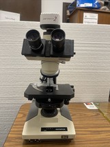 Olympus BH-2 Trinocular Phase Contrast Microscope W/ Infinity 2 Video Ca... - $1,935.50