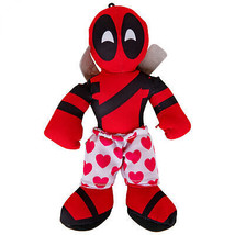 Deadpool Heart Boxers 9&quot; Plush Doll Red - £15.71 GBP