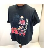Vintage San Francisco 49ers Joe Montana XL Mens Shirt Salem Sportswear USA - $678.73 MXN