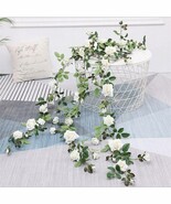 6feet long Weddings flower garland,artificial garland.rose garland.Weddi... - $348.35 MXN