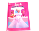 BARBIE STICKER FUN punch, wet, stick 1991 Golden Book (books) - $7.20