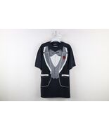 Vintage 80s Athletic Supporter LTD Mens Size XL Faded Tuxedo T-Shirt Bla... - €50,86 EUR