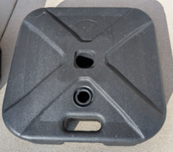 Square Water Base Stand for Feather Flag Pole – Water Fillable New - $29.99