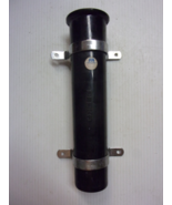 PERKO Side Mount Rod Holder - Black- stainless bracket mounts - $27.03 CAD