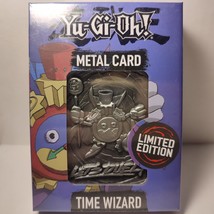 Yugioh Time Wizard Metal Card Silver Ingot Limited Edition Official Collectible - £23.14 GBP