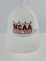 Vintage NCAA Basketball Final Four StrapBack Hat 1998 Baseball Cap Mountain Dew - £12.65 GBP