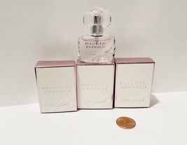 3 ESTEE LAUDER Beautiful Magnolia Eau De Parfum Travel Size Spray .14oz/... - $35.99