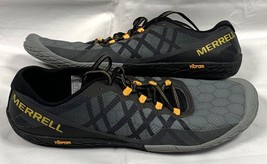 Merrell Vapor Glove 3 J09681 Dark Grey Minimalist Running Shoe Men 11.5 - £39.65 GBP