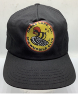 Vintage Gages Lake, IL Snowmobile Club Hat Trucker Hat Snapback BEE - $18.53 CAD