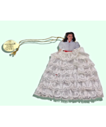 Scarlett O&#39;Hara Ornament Bradford Exchange The Ruffle Dress Gone with th... - $55.92