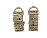 Unisex Earrings 10kt White Gold 441445 - $599.00