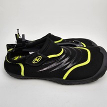 Black Water Shoes Mens Size 9/10 Athletic Works Beach Resort Surf Fishin... - £7.78 GBP