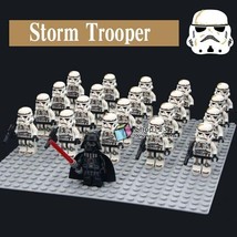21pcs/set Desert Stormtrooper Sandtroopers Army Star Wars A New Hope Minifigures - £26.06 GBP