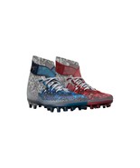 Under Armour Men&#39;s Highlight MC LE USA Flag Football Cleats White Size 12.5 - $108.62 CAD
