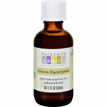 Aura Cacia Essential Oil Lemon Eucalyptus - 2 fl oz - £14.31 GBP