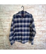 UNTUCKit Mens Slim Fit Delucca Button Down Shirt in Blue Plaid Size Large - $635.44 MXN