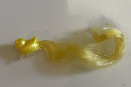HTF Vintage Lady Lovely Locks Pixietails Mattel Hair Clip yellow duck - £9.63 GBP