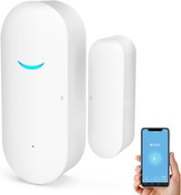 Wifi Wireless Door Window Sensor, Tuya Smart Alarm With Free, Pack). - £30.62 GBP