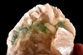 Green Apophyllite with stilbite   psychic direction and guidance #5959 - £21.84 GBP