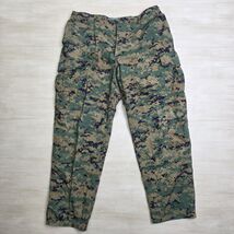 US Marine Corps MCCUU Woodland Cargo Trousers Pants USMC Military Large ... - $49.49
