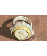 Sterling 925 Ring Roman Coin ANTONINVS AVG ARM Size 11 Marcus Aurelius c... - €385,76 EUR
