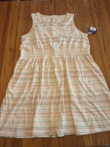 Arizona Girls 2XL(20 1/2) Striped Dress-Brand New-SHIPS N 24 HOURS - £27.51 GBP