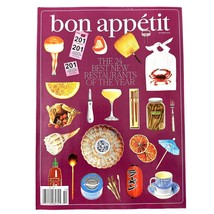 Bon Appetit Magazine October 2023 24 Best New Restaurants of the Year Recipes - £1.79 GBP