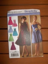 Simplicity Misses&#39;  Dress Pattern 4070 Size 12-20 UNCUT - $7.00