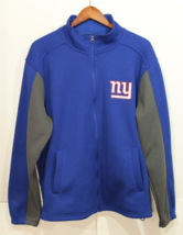 Men&#39;s NFL New York Giants QR Audible Full-Zip Fleece Jacket G-III Large ... - $69.29