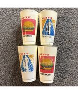 Vintage 70’s Slurpee 7-11 Cups World Records 5.5” Tall 4 Cups - €9,42 EUR