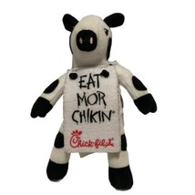 Chick-fil-A Cow Plush Stuffed Animal Eat Mor Chikin 2013 Advertising 6” - £7.31 GBP