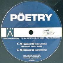 Poetry &quot;All I Wanna Do (Rmx) / Lyrics Burn&quot; 2004 12&quot; Vinyl 6 Mixes Htf *Sealed* - £14.08 GBP